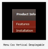 Menu Css Vertical Desplegable Menu Shell