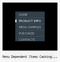 Menu Dependent Items Caching Problem Menu A Tendina Javascript