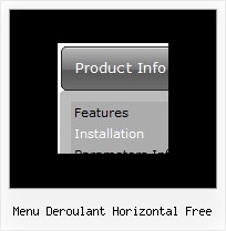 Menu Deroulant Horizontal Free Scroll Down Menu Dhtml