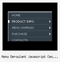 Menu Deroulant Javascript Cms Made Simple Jscript Menu Sample