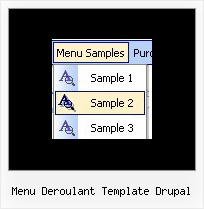 Menu Deroulant Template Drupal Menu Desplegable En Javascript