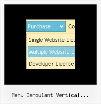 Menu Deroulant Vertical Dreamweaver Sliding Menubar