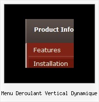 Menu Deroulant Vertical Dynamique Template Maker