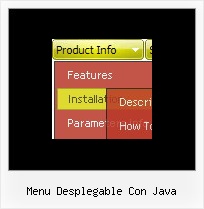 Menu Desplegable Con Java Javascript Menu Html Tutorial