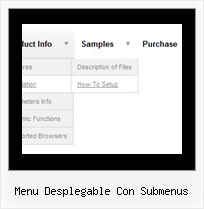 Menu Desplegable Con Submenus Treemenu Dynamique