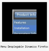 Menu Desplegable Dinamico Firefox Javascript Menu Vertical