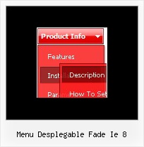 Menu Desplegable Fade Ie 8 Web Page Rolldown Pages