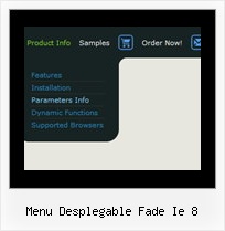 Menu Desplegable Fade Ie 8 Mouse Over In Javascript