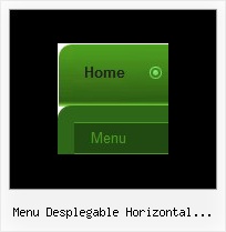 Menu Desplegable Horizontal Javascript Rollover Button With Drop Down Menu
