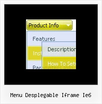 Menu Desplegable Iframe Ie6 Menu Maker With Frames