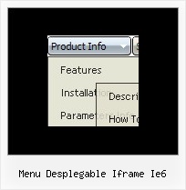 Menu Desplegable Iframe Ie6 Creating Menu Tabs In Html