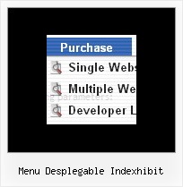 Menu Desplegable Indexhibit Horizontal Menu Bar Script