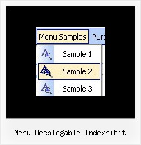 Menu Desplegable Indexhibit Javascript Dhtml Example