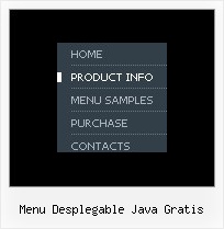 Menu Desplegable Java Gratis Cool Pull Down Menu