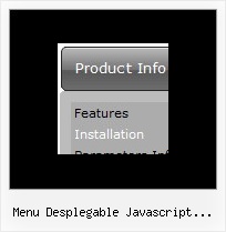 Menu Desplegable Javascript Horizontal List Menus