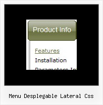 Menu Desplegable Lateral Css Tutorial Javascript Vertical Menu Tree