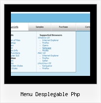 Menu Desplegable Php Js Menu