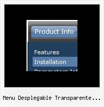 Menu Desplegable Transparente Javascript Vertical Drop Down Java Menus