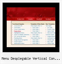 Menu Desplegable Vertical Con Efecto Drop Down Navigation Menu