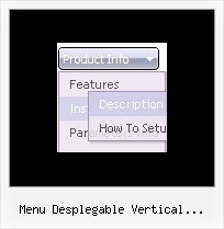 Menu Desplegable Vertical Javascript Tutorial Drop Down Menu