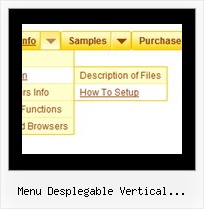 Menu Desplegable Vertical Javascript Moving Menu Bars