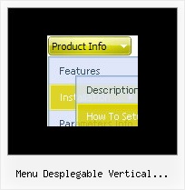 Menu Desplegable Vertical Javascript Menu For Web