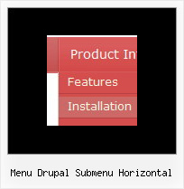 Menu Drupal Submenu Horizontal Html Navigation Menu