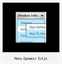 Menu Dynamic Extjs Javascript Tree Drag And Drop