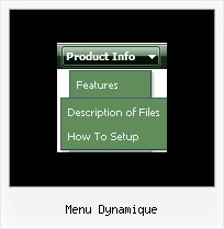 Menu Dynamique Dynamic Menu Using Javascript