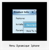 Menu Dynamique Iphone Javascript Menu From Array
