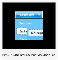 Menu Examples Source Javascript Javascript Pull Down Menus