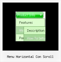 Menu Horizontal Con Scroll Cool Menus In Javascript