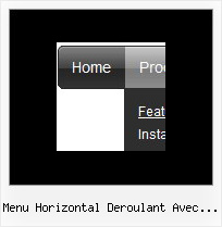 Menu Horizontal Deroulant Avec Images Cascade Menus Templates