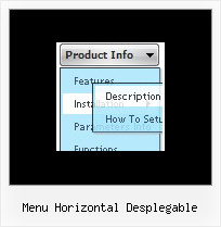 Menu Horizontal Desplegable Drop Down Menu Codes
