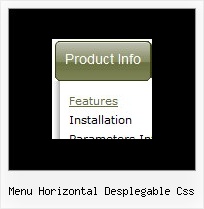 Menu Horizontal Desplegable Css Tab Navigation Bar Examples