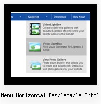 Menu Horizontal Desplegable Dhtml Create Simple Menus Javascript Sample Code