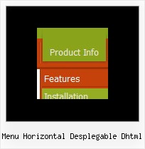 Menu Horizontal Desplegable Dhtml Vertical Drop Down Css