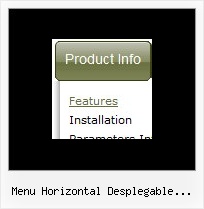Menu Horizontal Desplegable Javascript Con Submenu Rollover Menu Website