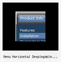 Menu Horizontal Desplegable Javascript Con Submenu Horizontal Expanding Menu