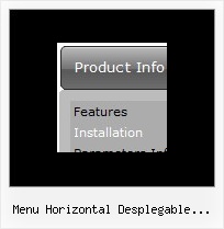 Menu Horizontal Desplegable Javascript Con Submenu Menu Dhtml Xp