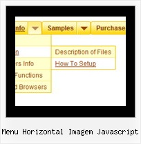 Menu Horizontal Imagem Javascript Dhtml Folder
