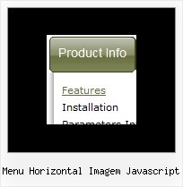 Menu Horizontal Imagem Javascript Slide Down Menus Fireworks