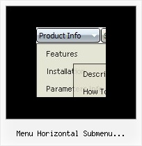 Menu Horizontal Submenu Javascript Html Example Images Navigation Bar Javascript