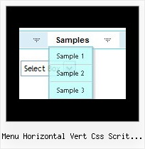 Menu Horizontal Vert Css Scrit Exemple The Dropdown Menu
