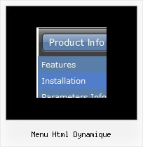 Menu Html Dynamique Javascript Flyout Menu