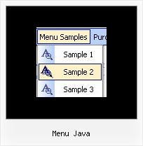 Menu Java Sample Code Menu Html