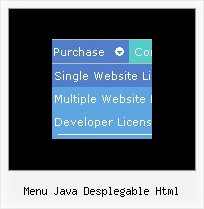 Menu Java Desplegable Html Tutorial Javascripts Menu