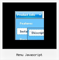 Menu Javascript Javascript Tutorial Menu Bar Horizontal