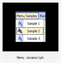 Menu Javascript Javascript Parameters
