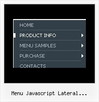 Menu Javascript Lateral Desplegable Samples Javascript Layers Menu